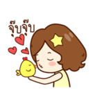 Ni-Than : Lovely Girl（個別スタンプ：4）