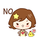 Ni-Than : Lovely Girl（個別スタンプ：23）