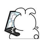 Chubby Rabbit1（個別スタンプ：13）