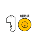 Key (KEY) Mr. lock shop life（個別スタンプ：37）