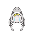 Fin the Shark Boy（個別スタンプ：4）