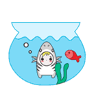 Fin the Shark Boy（個別スタンプ：5）
