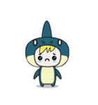 Fin the Shark Boy（個別スタンプ：8）