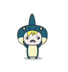 Fin the Shark Boy（個別スタンプ：12）