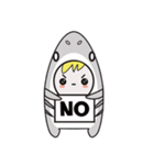 Fin the Shark Boy（個別スタンプ：13）