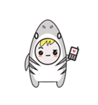 Fin the Shark Boy（個別スタンプ：19）