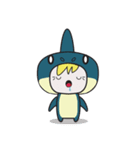 Fin the Shark Boy（個別スタンプ：21）