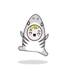 Fin the Shark Boy（個別スタンプ：35）