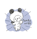 鼻ぺちゃの犬と猫。juntowaスタンプ（個別スタンプ：35）