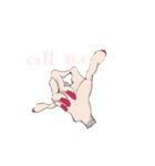 cutout of hand picture message（個別スタンプ：13）
