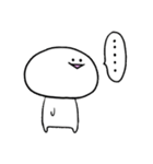 白いあいつ（個別スタンプ：5）