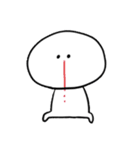 白いあいつ（個別スタンプ：8）