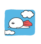 白いあいつ（個別スタンプ：35）