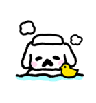 しろいペキニーズ（個別スタンプ：27）