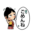 田舎っぽいイサンちゃん（個別スタンプ：3）