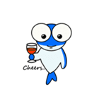 Bong The Cool Shark（個別スタンプ：34）