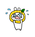 ゆずうさぎ2（個別スタンプ：18）