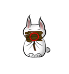 white ball rabbit（個別スタンプ：33）