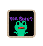 Hey,I'm frog.（個別スタンプ：16）