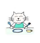 ニコニコねこ（個別スタンプ：3）