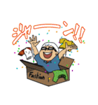 国際的なリーダー（個別スタンプ：11）