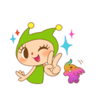 Greenie ＆ Elfie（個別スタンプ：3）