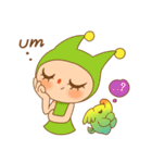 Greenie ＆ Elfie（個別スタンプ：27）