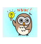 フクロウのきもち（個別スタンプ：6）