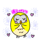 フクロウのきもち（個別スタンプ：21）