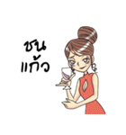 Beauty Lady By The Beauty Arts（個別スタンプ：15）