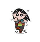 Sweety Fin The Runner Girl（個別スタンプ：30）