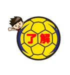 ハンドボールやってます（個別スタンプ：3）