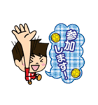 ハンドボールやってます（個別スタンプ：9）