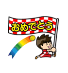ハンドボールやってます（個別スタンプ：24）