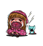 Eva ＆ Cape（個別スタンプ：2）