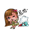 Eva ＆ Cape（個別スタンプ：4）