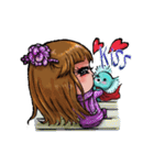 Eva ＆ Cape（個別スタンプ：6）