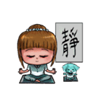 Eva ＆ Cape（個別スタンプ：9）
