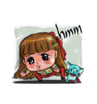 Eva ＆ Cape（個別スタンプ：22）