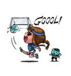 Eva ＆ Cape（個別スタンプ：24）