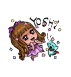 Eva ＆ Cape（個別スタンプ：28）