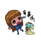 Eva ＆ Cape（個別スタンプ：33）