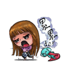 Eva ＆ Cape（個別スタンプ：35）