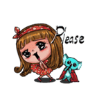 Eva ＆ Cape（個別スタンプ：39）