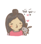 Gorgor ＆ the Rabbit（個別スタンプ：4）
