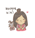 Gorgor ＆ the Rabbit（個別スタンプ：40）