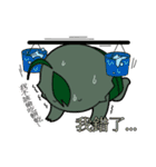 The frist tortoise graffiti book（個別スタンプ：18）
