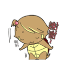 The frist tortoise graffiti book（個別スタンプ：28）