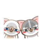 dog and cat are crazy（個別スタンプ：2）