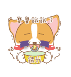dog and cat are crazy（個別スタンプ：38）